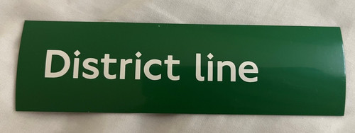 London underground district - london,