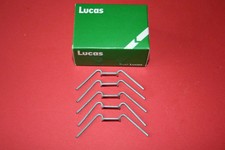 BSA TRIUMPH HEAD LAMP HEAD LIGHT W CLIPS SET OF 5 'NEW' LUCAS LU500291 UK MADE