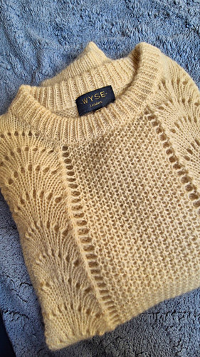 Wyse london cream cable - cream, cable-knit