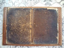 VINTAGE WOOD & LEATHER 1970s 1980s LARGE REAL GUCCI DESK TOP WRITING PAD BLOTTER