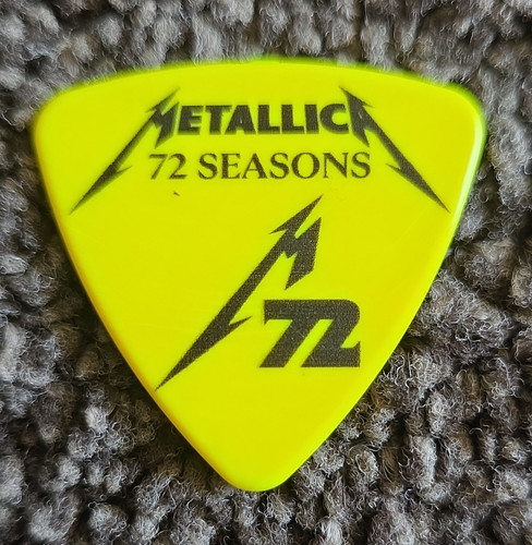 Metallica guitar pick plectrum - metallica, pick/plectrum