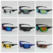 2 Pairs of Outdoor Cycling Sunglasses Biking Running Fishing Golf Sports Glasses