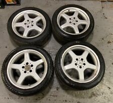 MERCEDES SL R230 SL500 SL55 AMG Alloy Wheel Set A2304012102 A2304012002