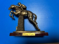 Horse Race Figurine Desert Orchid 1:72 17cm Resin - Atlas Collection Damaged ear