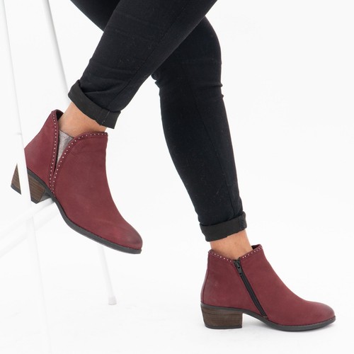 Lotus benny womens - leather, zip