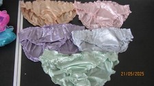 JOB LOT  5  FRILLY  TYPE PANTIES/KNICKERS SIZE W 28-36 INCH   NEW      JL 16