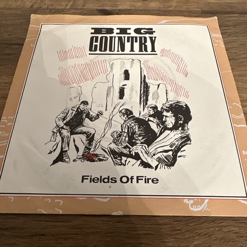 Big country fields fire - of,