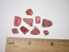 9 ULTRA RARE! 0.2"-0.45" PINK