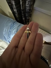 18k Solid Gold Baraka Cross