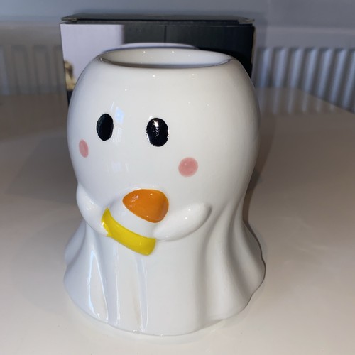 Candy corn sweet ghost ceramic - candy,