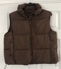 Padded Gilet Body Warmer Brown