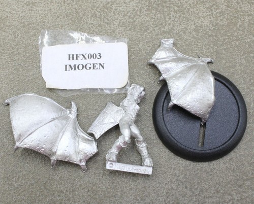 Metal imogen winged - d&d,