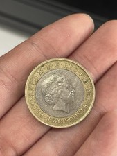 1807 2 pound RARE TRIPLE ERROR
