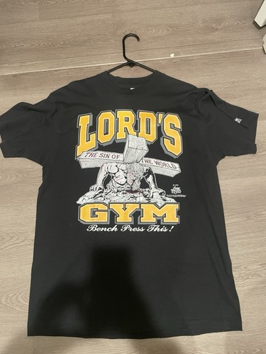 Single stitch lords gym jesus - stitch,