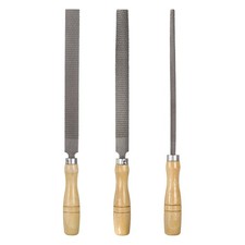3pcs Wood Rasp File Set 8"