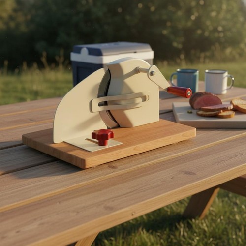 Hand crank bread stainless - hand,