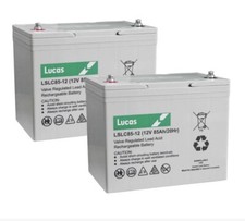 LUCAS 85AH AGM Battery Leisure