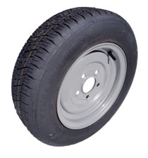 TRAILER WHEEL AND TYRE 155 70
