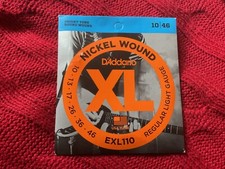Guitar Strings Electric D'Addario - EXL110 Regular Light 10-46