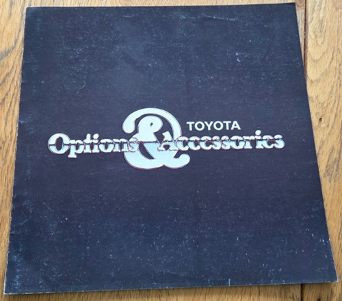 1978 toyota options - options, &