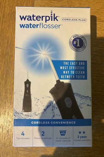 Waterpik black cordless - cordless, plus