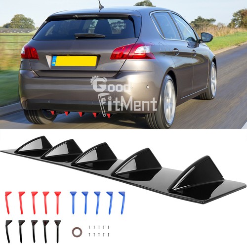 Gloss rear bumper - rear,