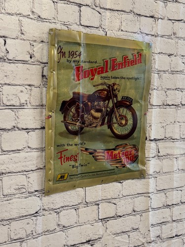 Royal enfield bike poster - royal,