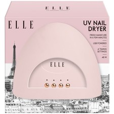Elle UV Nail Dryer - Pink: Quick, Stylish Gel Polish Varnish 4 Settings