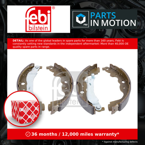 Brake shoes set fits renault - shoes,