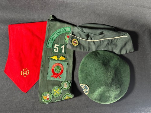 Vintage girl scout - vintage,