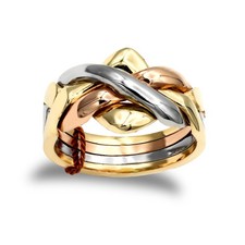 Unisex Solid 9ct Yellow White