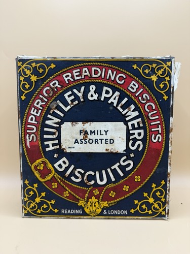 Huntley palmers vintage tin - huntley, &
