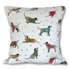 Handmade 17" cushion cover in