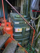 TITAN SLIMLINE 1000 LITRES BUNDED OIL TANK ES 1000B