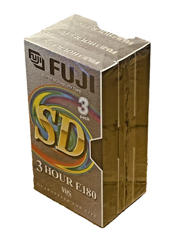 Blank vhs video - vhs, sd