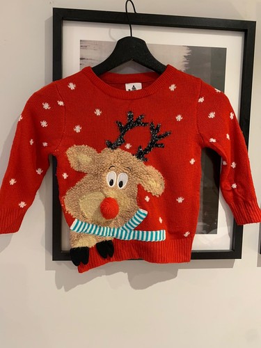 Girls christmas reindeer - girls,