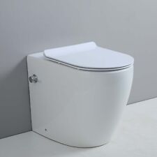 Integrated Combined Bidet Toilet Back to Wall BTW Toilet with Bidet Round Pan