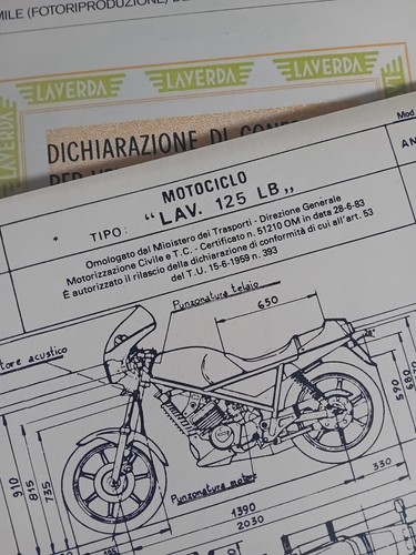 Motorcycle laverda zundapp - laverda, 125