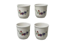 Vintage Melamine Egg Cups x 4