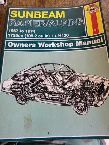 Haynes sunbeam rapier - haynes, rapier/alpine