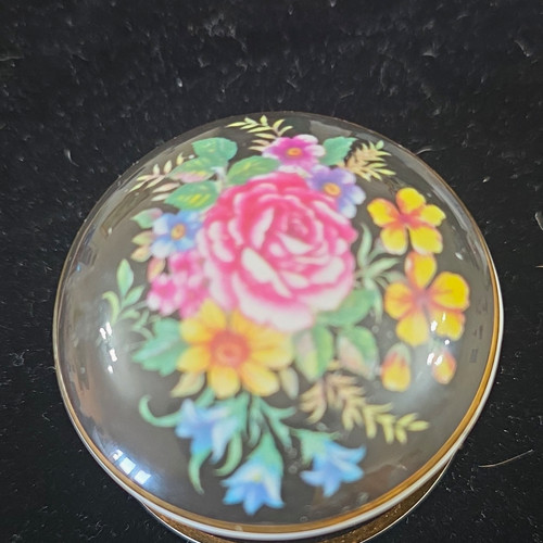 Falcon china trinket box - falcon,