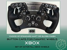 Outlined Fanatec Button Caps -