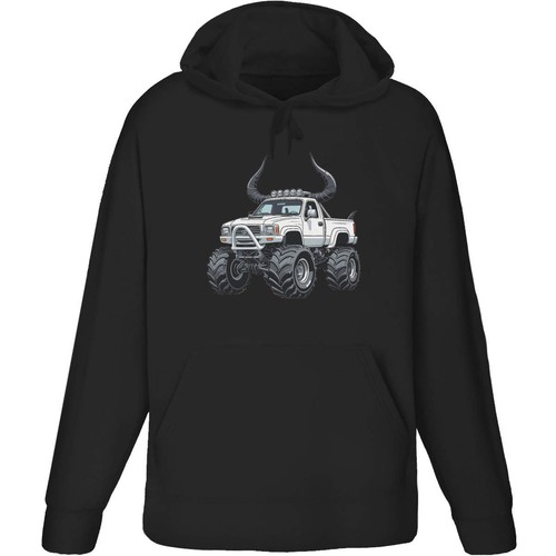 Monster truck with horns - 'monster,