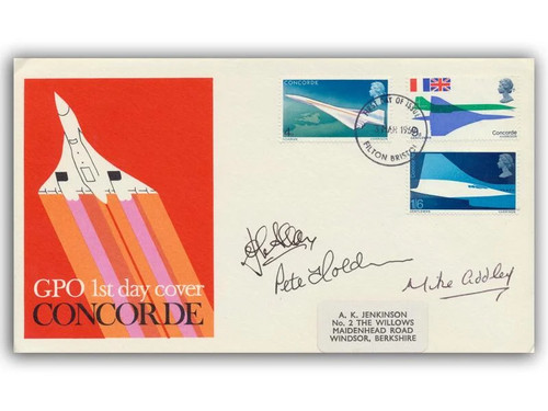 Multi signed concorde flight - multi,