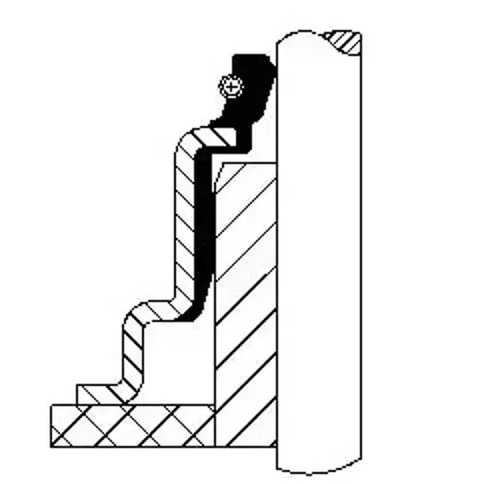 Valve stem seal intake side - stem,