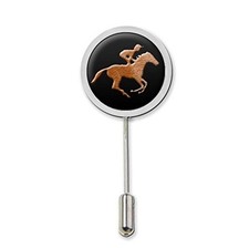 Horse Racing Stick Pin Tie Pin