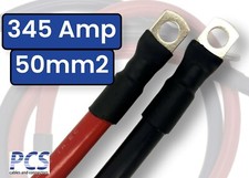345 Amp 50mm² Battery Power Cable Starter Earth Car Auto Connection Custom Made 