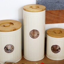 Roman Pillar Pasta Jar Cream