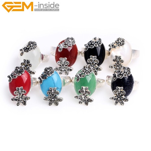 Rings turquoise coral agate - rings,