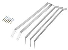 Galvanised cat proofing - galvanised, fence